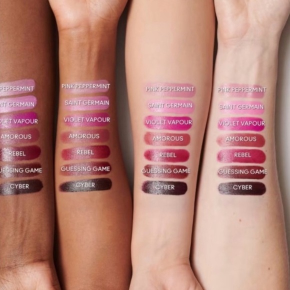 M·A·C Sleek Satin Lipstick in CYBER (blackened purple) - Picture 2 of 4